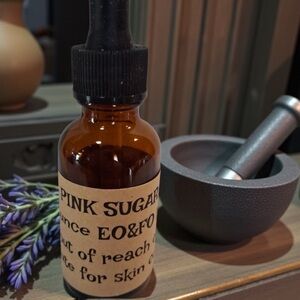 PINK SUGAR Essential Oil & Fragrance Oil Blend Amber Dropper Bottle Fruity Musk